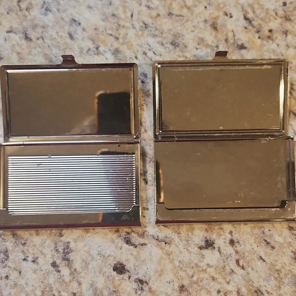 Vintage Trinket Boxes, Compacts, Credit Card Holders Set Of 10 Damaged - Picture 3 of 11